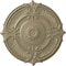Ekena Millwork Attica Acanthus Leaf Ceiling Medallion (Canopies up to 4 5/8"), 53 1/2"OD x 3 1/2"P, Gobi Desert CM53ATGDF - alternate 1